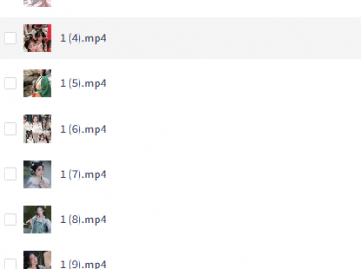 古风美人视频高清资料 | 仿佛从历史中走出的美人儿,每一帧都知道反复观看